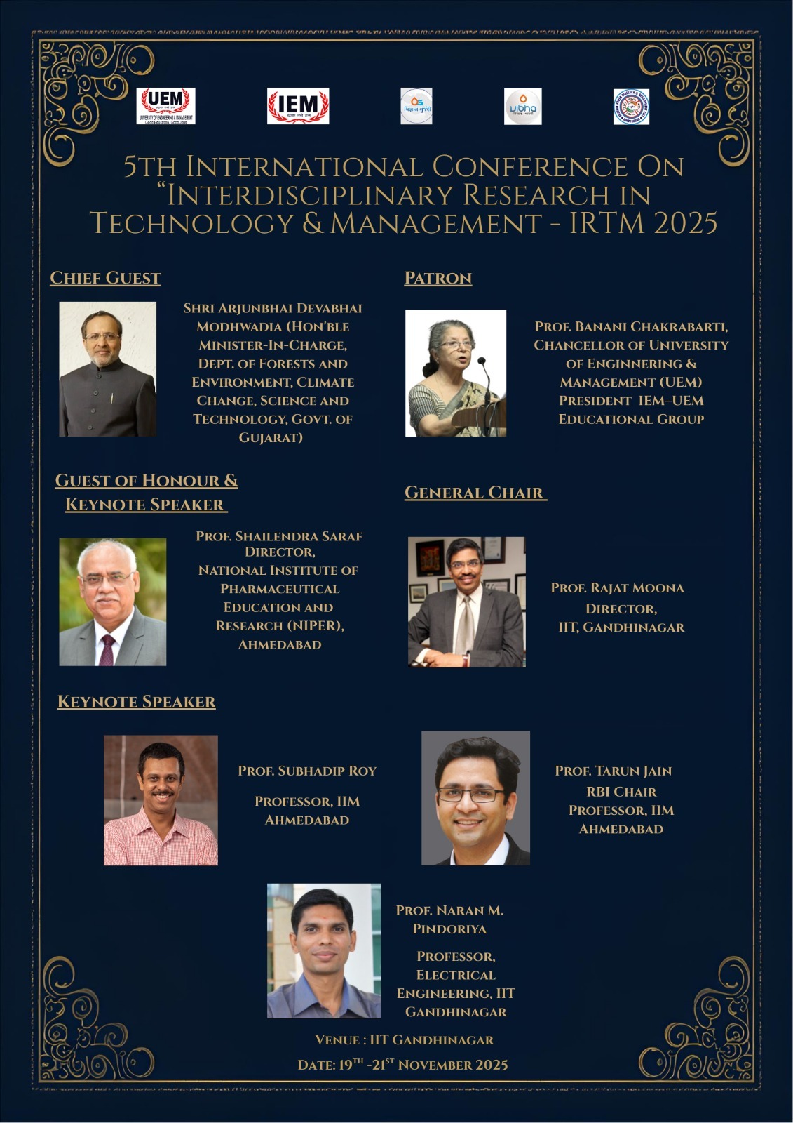 Prof. Anil Sahasrabudhe